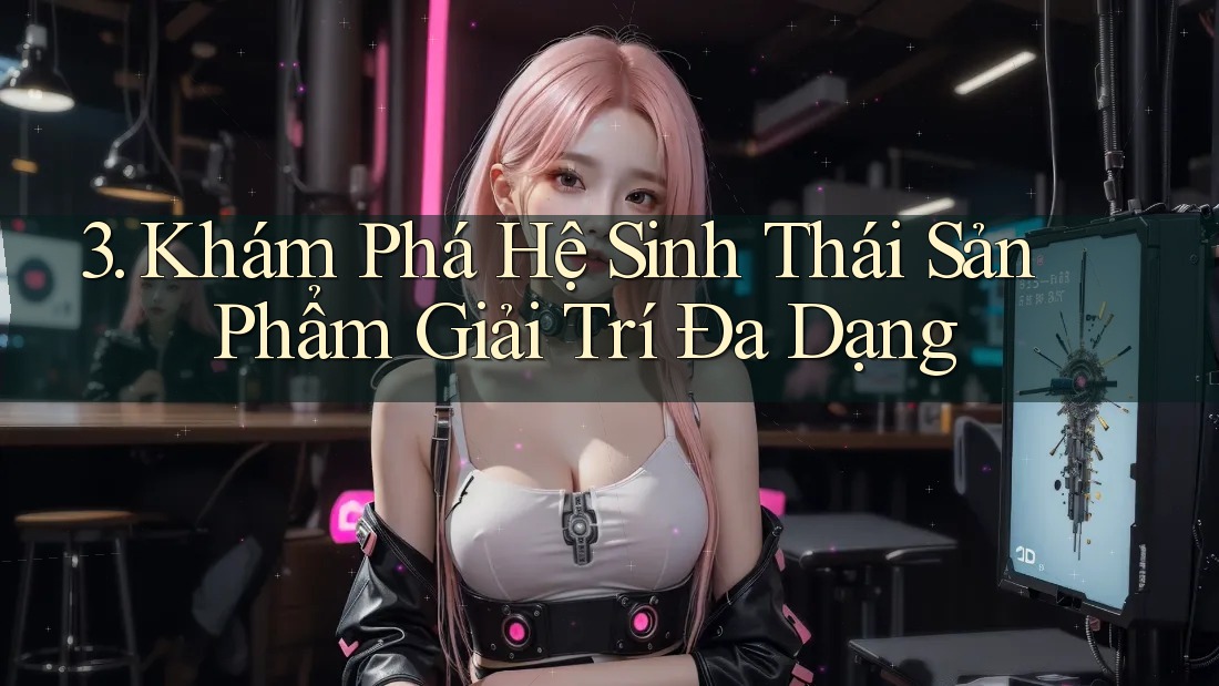 3. Khám Phá Hệ Sinh Thái Sản Phẩm Giải Trí Đa Dạng