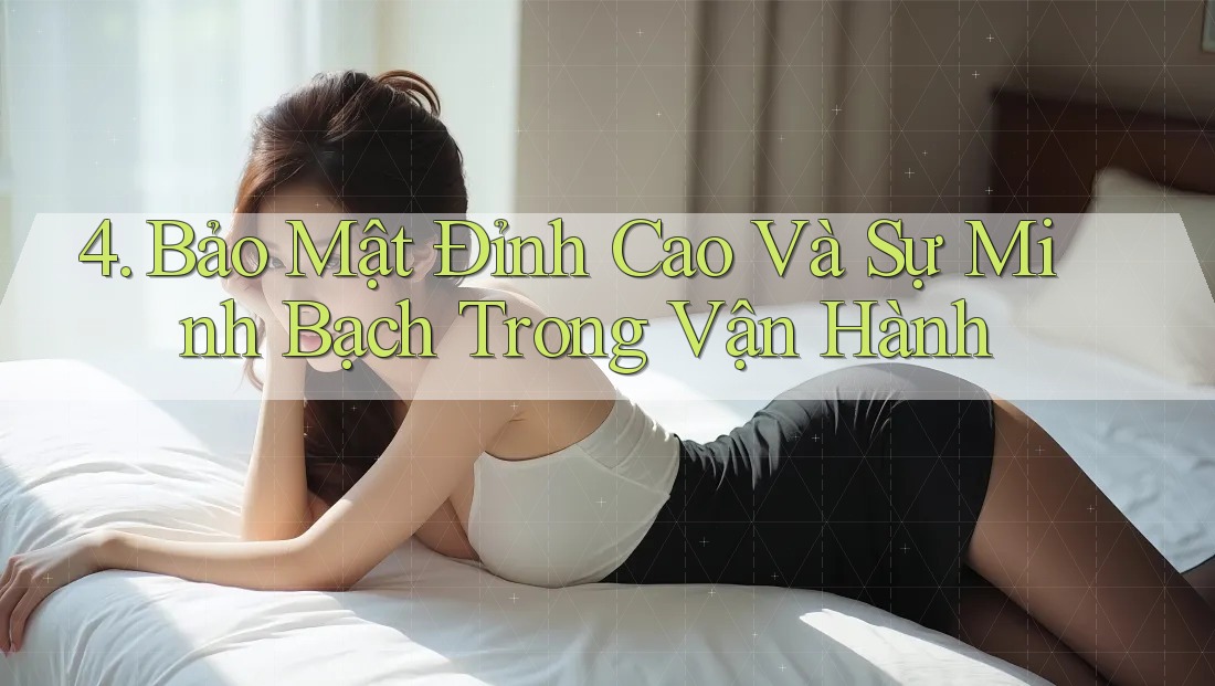 4. Bảo Mật Đỉnh Cao Và Sự Minh Bạch Trong Vận Hành