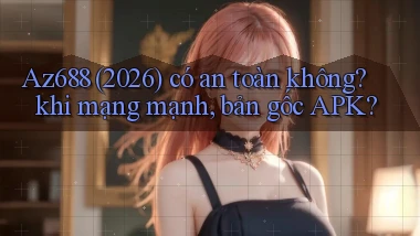 Az688 (2026) có an toàn không khi mạng mạnh, bản gốc APK