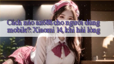 Cách nào az688 cho người dùng mobile Xiaomi 14, khi hài lòng