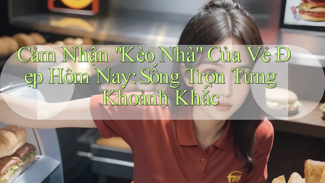 Cảm Nhận “Kèo Nhà” Của Vẻ Đẹp Hôm Nay: Sống Trọn Từng Khoảnh Khắc