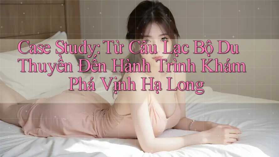 Case Study: Từ Câu Lạc Bộ Du Thuyền Đến Hành Trình Khám Phá Vịnh Hạ Long Case Study: Từ Câu Lạc Bộ Du Thuyền Đến Hành Trình Khám Phá Vịnh Hạ Long