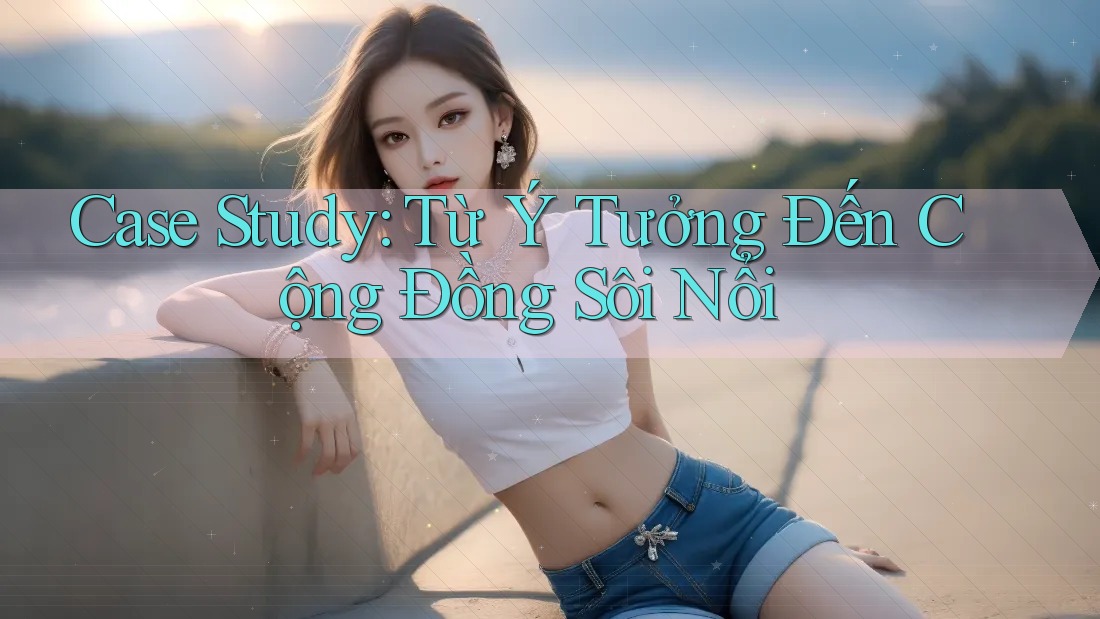 Case Study: Từ Ý Tưởng Đến Cộng Đồng Sôi Nổi Case Study: Từ Ý Tưởng Đến Cộng Đồng Sôi Nổi