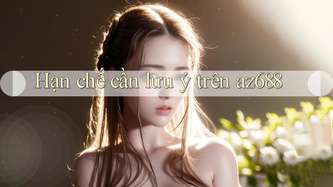 Hạn chế cần lưu ý trên az688