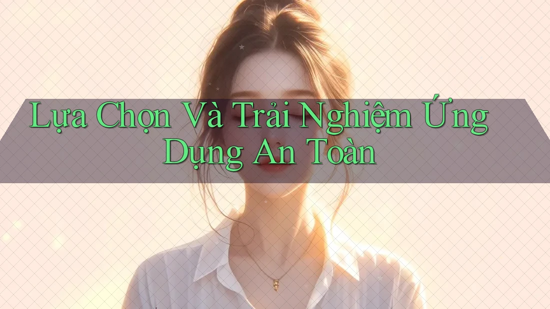 Lựa Chọn Và Trải Nghiệm Ứng Dụng An Toàn