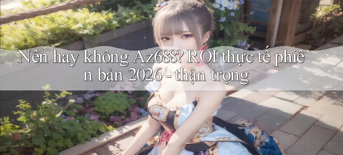Nên hay không Az688 ROI thực tế phiên bản 2026   thận trọng