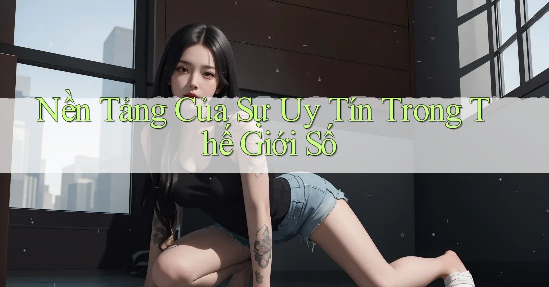 Nền Tảng Của Sự Uy Tín Trong Thế Giới Số Nền Tảng Của Sự Uy Tín Trong Thế Giới Số