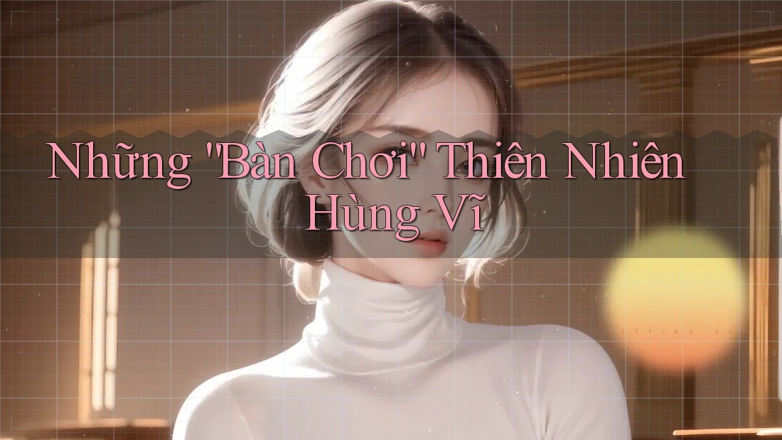 Những “Bàn Chơi” Thiên Nhiên Hùng Vĩ Những “Bàn Chơi” Thiên Nhiên Hùng Vĩ