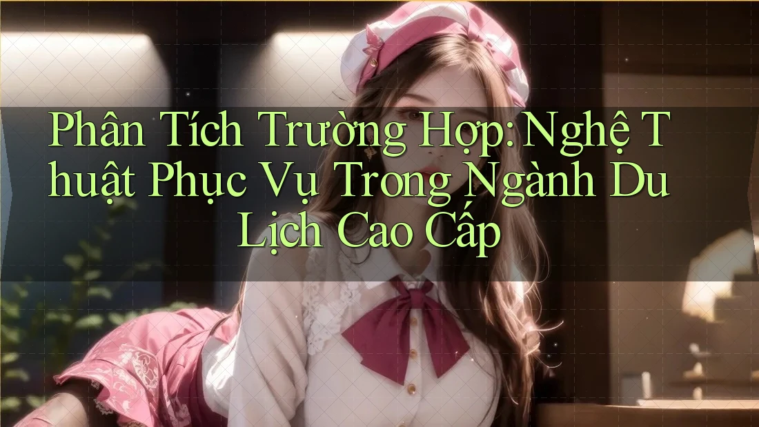 Phân Tích Trường Hợp: Nghệ Thuật Phục Vụ Trong Ngành Du Lịch Cao Cấp