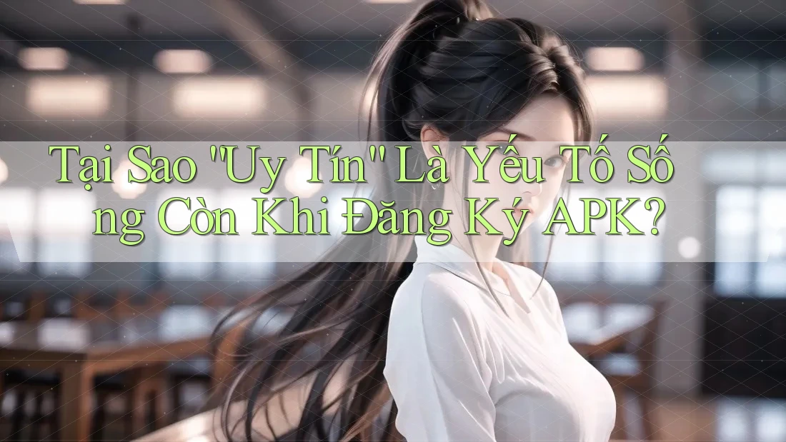 Tại Sao “Uy Tín” Là Yếu Tố Sống Còn Khi Đăng Ký APK?