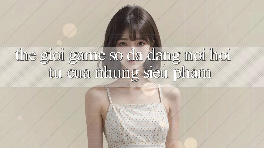 Thế Giới Game Số Đa Dạng: Nơi Hội Tụ Của Những Siêu Phẩm
