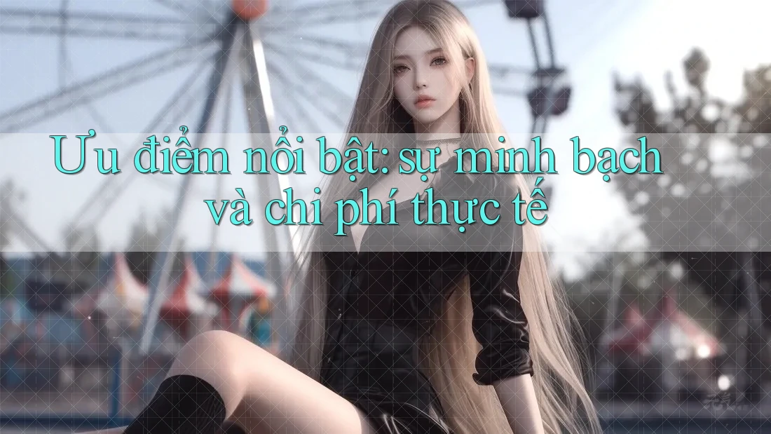 Ưu điểm nổi bật: sự minh bạch và chi phí thực tế Ưu điểm nổi bật: sự minh bạch và chi phí thực tế