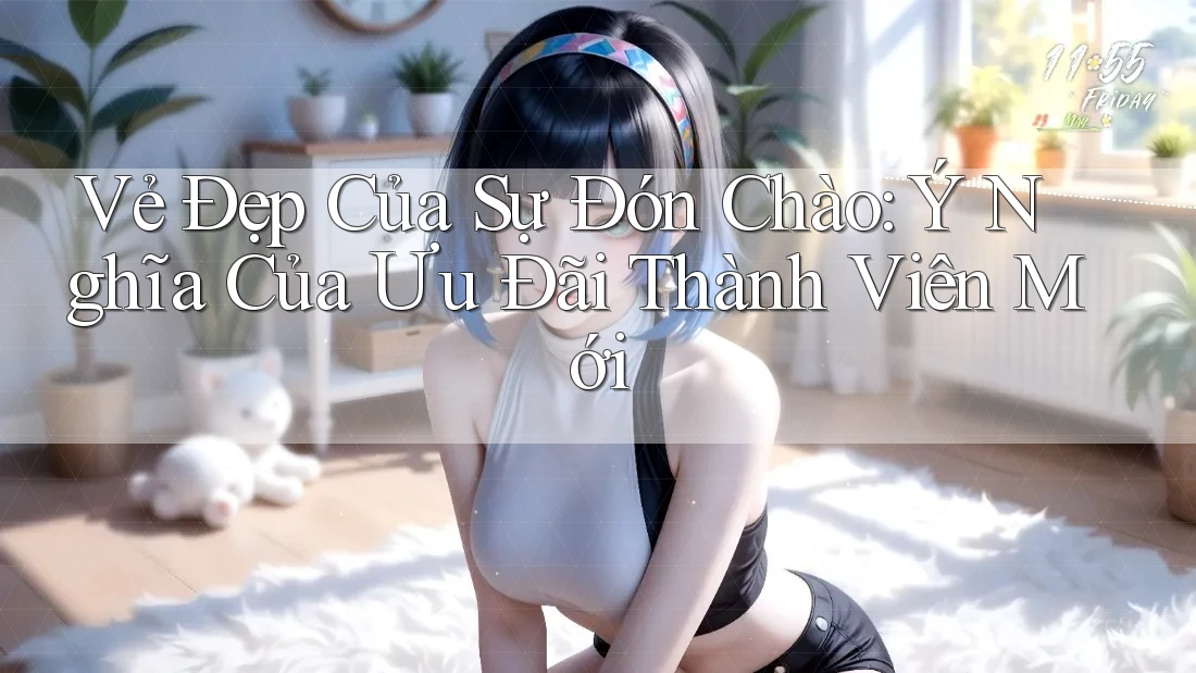 Vẻ Đẹp Của Sự Đón Chào: Ý Nghĩa Của Ưu Đãi Thành Viên Mới Vẻ Đẹp Của Sự Đón Chào: Ý Nghĩa Của Ưu Đãi Thành Viên Mới