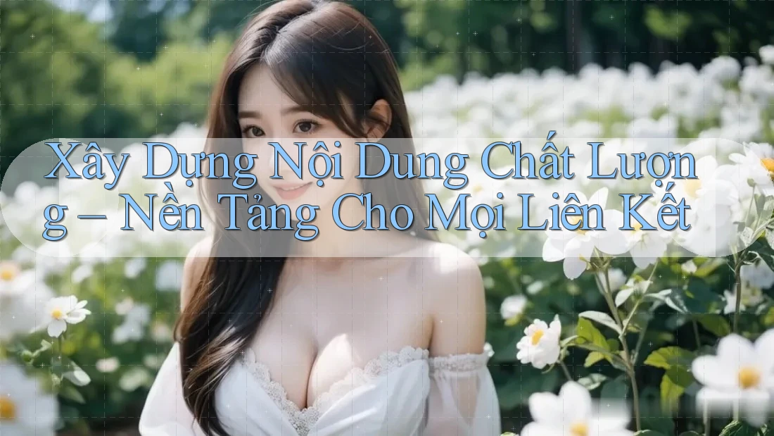 Xây Dựng Nội Dung Chất Lượng – Nền Tảng Cho Mọi Liên Kết Xây Dựng Nội Dung Chất Lượng – Nền Tảng Cho Mọi Liên Kết